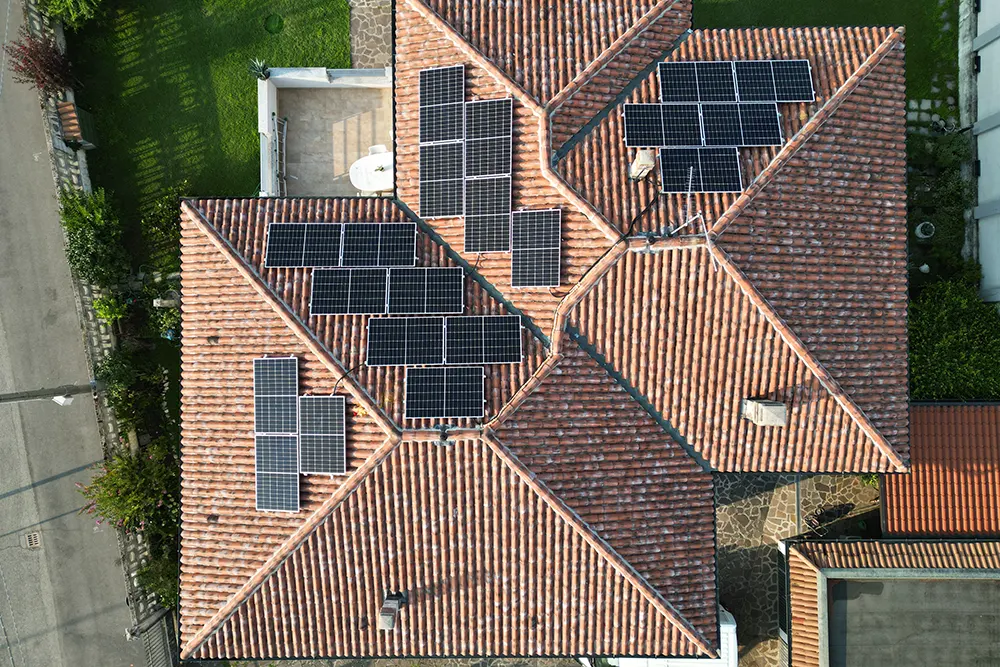 Fotovoltaico Villa unifamiliare welink.srl