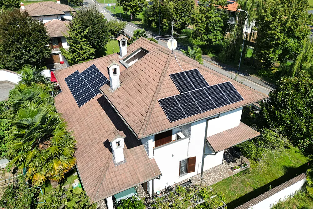 Fotovoltaico Villa bifamiliare welink.srl