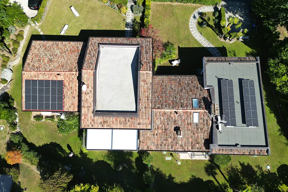 Fotovoltaico Villa unifamiliare welink.srl