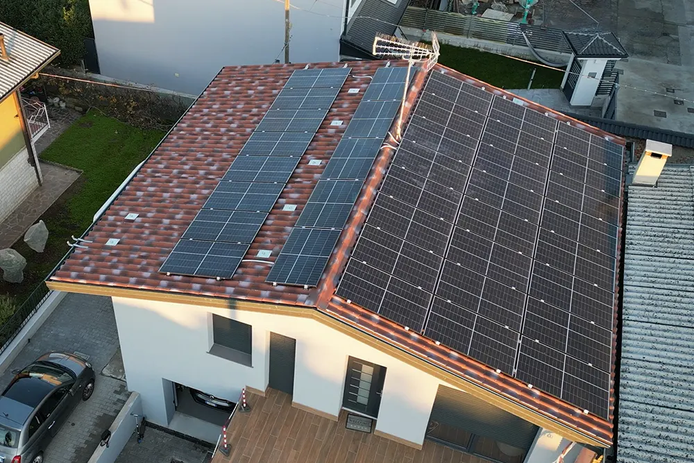 Fotovoltaico Villa unifamiliare welink.srl