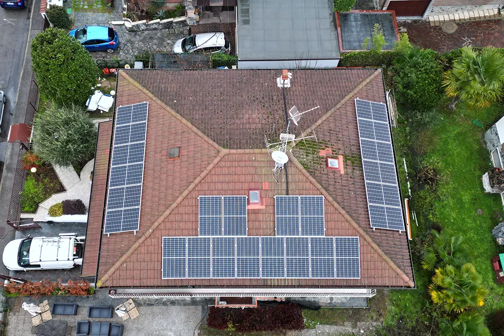 Fotovoltaico bifamiliare welink.srl