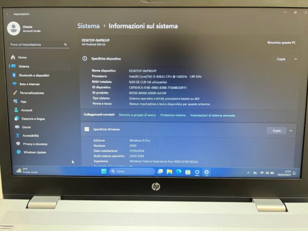 HP PROBOOK 650 G5 - immagine 2